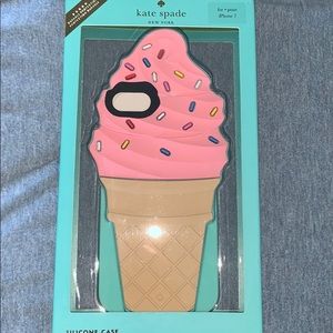 Kate spade silicone iPhone 7 case